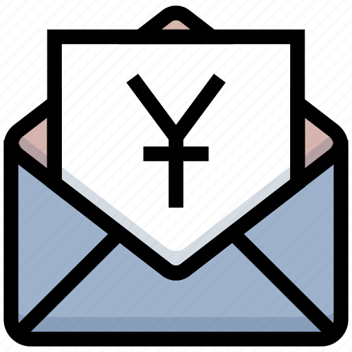 Business, email, envelope, financial, letter, money, yuan icon - Download on Iconfinder