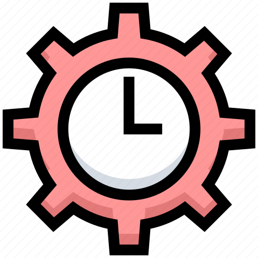 Business, financial, gear, management, option, setting, time icon - Download on Iconfinder