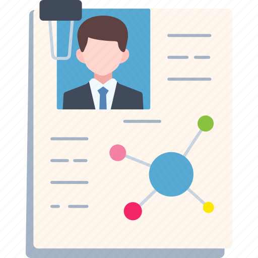 Resume, profile, business, paper, history, employee, work icon - Download on Iconfinder