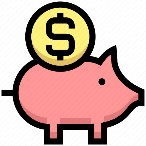 Bank, business, dollar, financial, money, piggy bank, saving icon - Download on Iconfinder