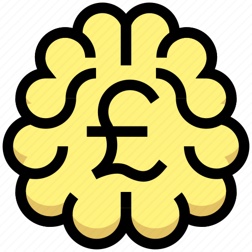Brainstorm, business, financial, idea, money, pound icon - Download on Iconfinder
