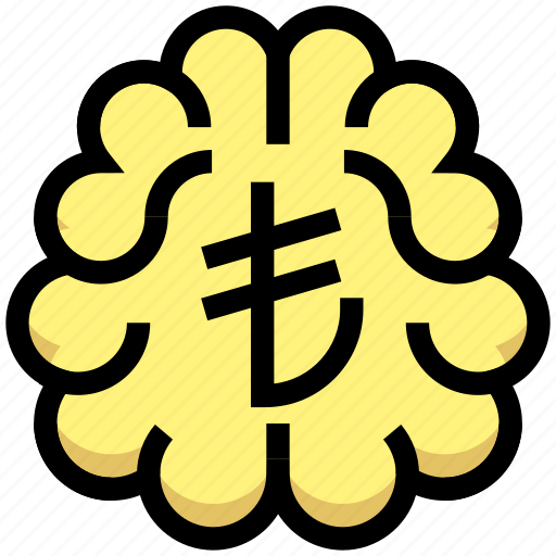 Brainstorm, business, financial, idea, lira, money icon - Download on Iconfinder