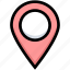 business, financial, gps, location, map pin 