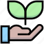 business, financial, growth, hand, plant, project 