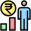 business, earning, financial, graph, money, rupee, user 