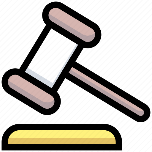 Auction, business, court, financial, gravel, hammer, order icon - Download on Iconfinder