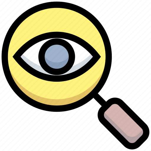 Business, crime, eye, financial, find, search, vision icon - Download on Iconfinder