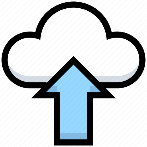 Arrow, business, cloud computing, financial, up, upload icon - Download on Iconfinder