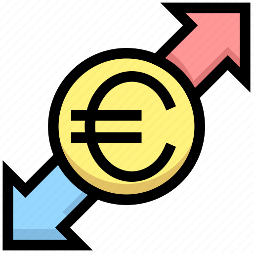 Business, currency, euro, financial, investment, money, sharing icon - Download on Iconfinder