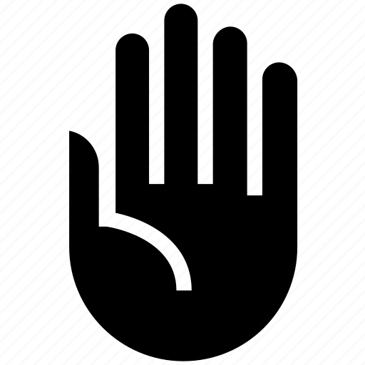 Hand, answer, financial, business, stop, gesture icon - Download on Iconfinder