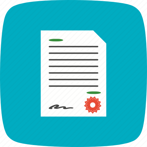 Agreement, contract, document icon - Download on Iconfinder
