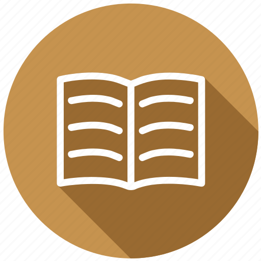Document, education, knowledge, notebook, open book, read, school icon - Download on Iconfinder