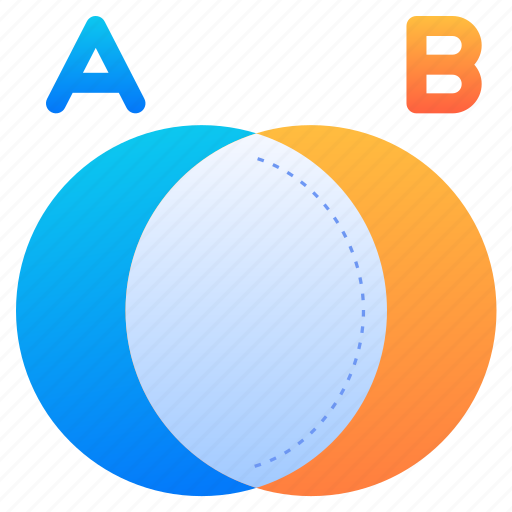 Venn, diagram, stats, combination, infographic icon - Download on Iconfinder