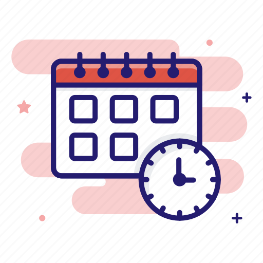 Calendar, celebration, clock, planning icon - Download on Iconfinder