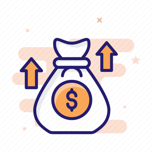 Financial growth, income, increase funds, increase profit, profit icon - Download on Iconfinder