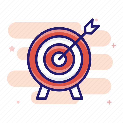 Business goal, competition, dartboard, target icon - Download on Iconfinder