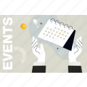 event, calendar, appointment, schedule, management, business, date, hand