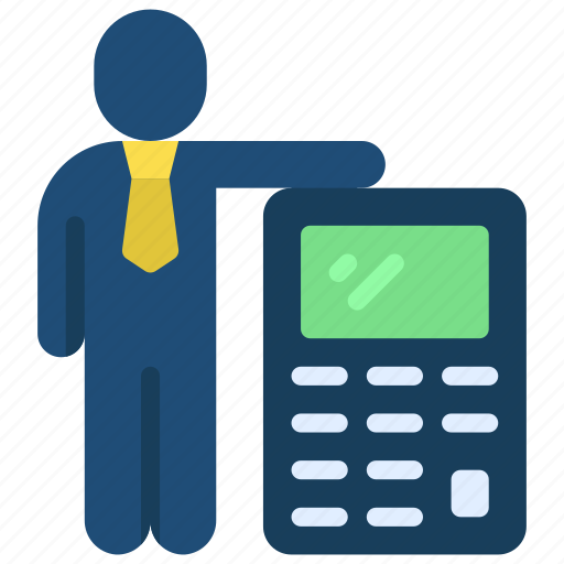 Accountant, people, stickman, accounting, accountancy icon - Download on Iconfinder