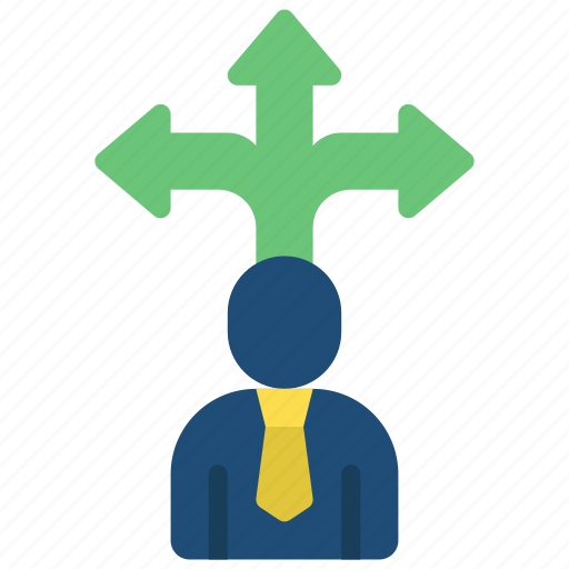 Direction, choice, people, stickman, decision, maker icon - Download on Iconfinder