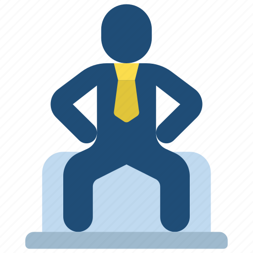 Sat, down, person, people, stickman, sitting icon - Download on Iconfinder