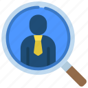 search, for, people, stickman, employee