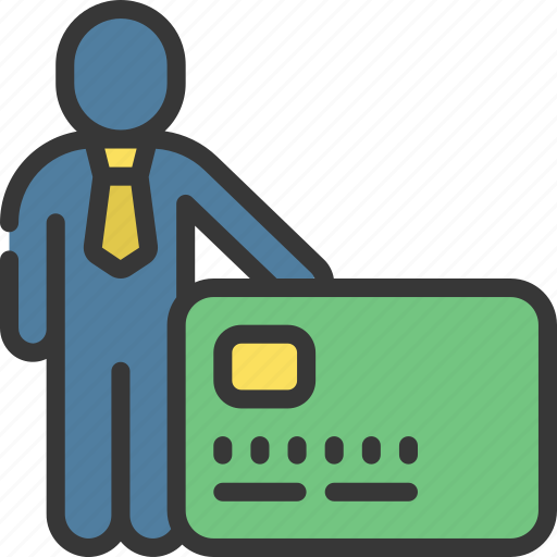 Give, credit, people, stickman, card, debit icon - Download on Iconfinder