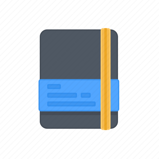 Agenda, book, diary, document, moleskine, note, schedule icon - Download on Iconfinder