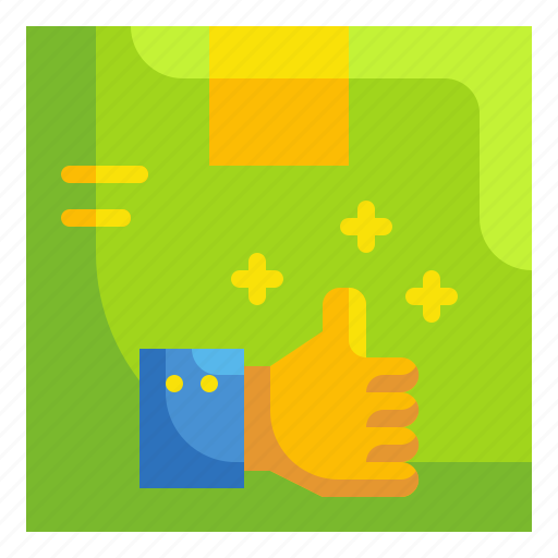 Box, business, good, packet, quality, thumb, up icon - Download on Iconfinder