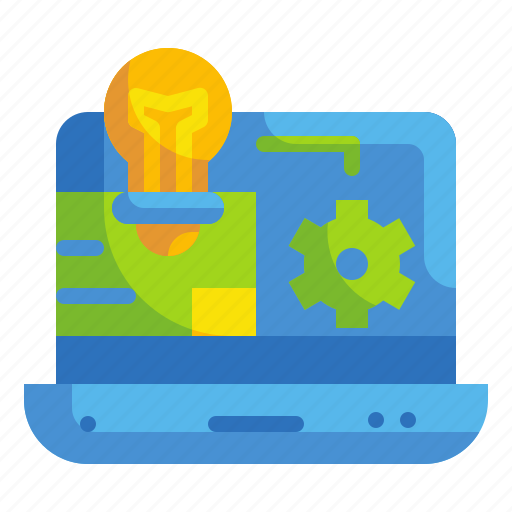 Applcation, bulb, business, computer, idea, software, technology icon - Download on Iconfinder