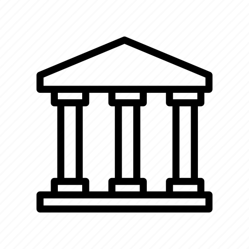 Bank, building, business, court, finance icon - Download on Iconfinder
