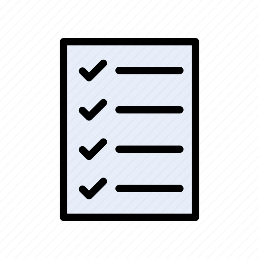 Business, checklist, document, project, tasklist icon - Download on Iconfinder