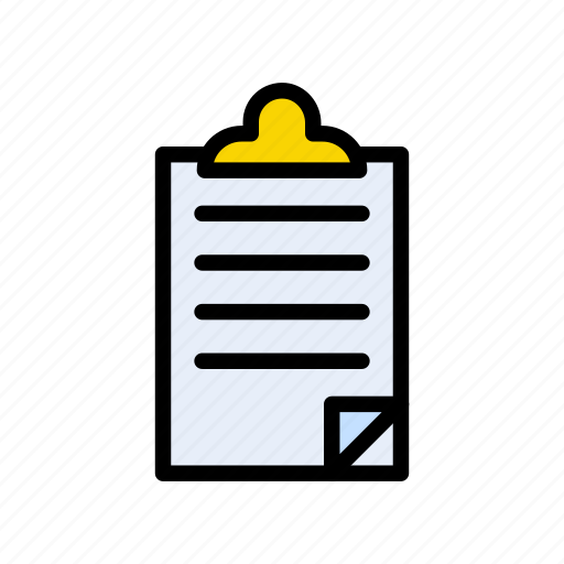 Business, clipboard, document, project, sheet icon - Download on Iconfinder