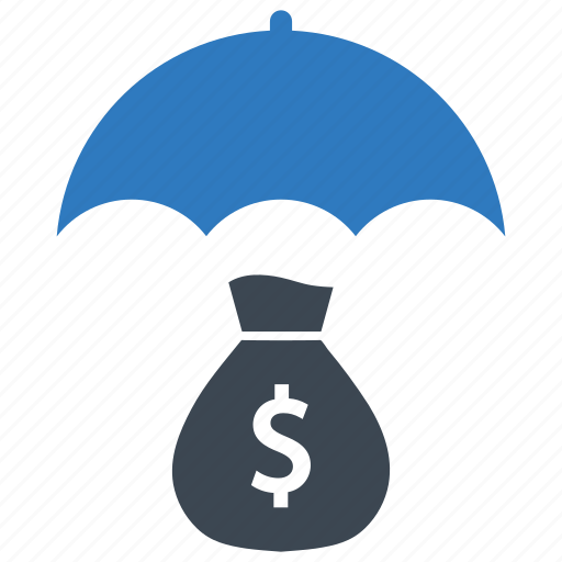 Business, insurance, investments, money bag, money safety icon - Download on Iconfinder