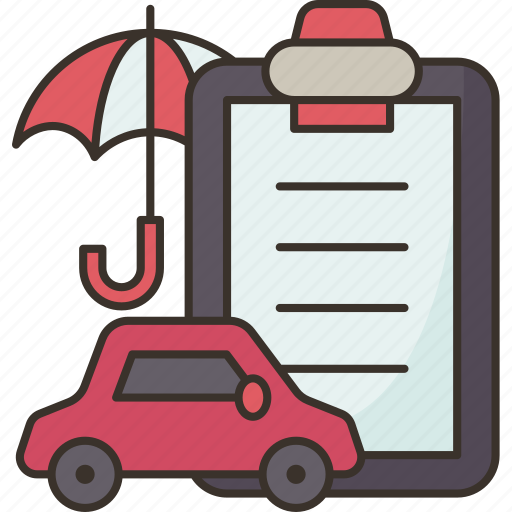 Automobile, insurance, car, protect, policy icon - Download on Iconfinder