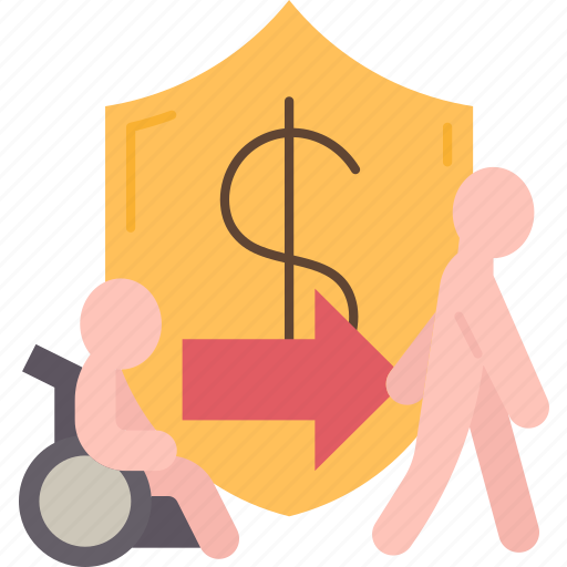 Disability, income, insurance, payments, coverage icon - Download on Iconfinder
