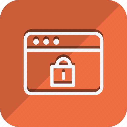Business, communication, marketing, networking, office, browser, lock icon - Download on Iconfinder