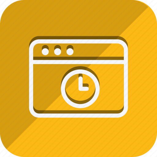Business, communication, marketing, networking, office, browser, clock icon - Download on Iconfinder
