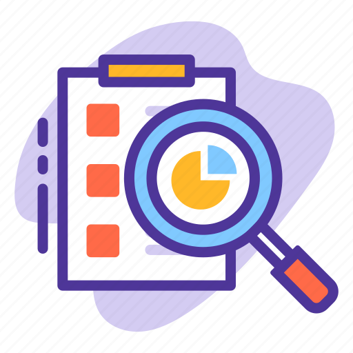 Analysis, analytics, business, data, magnifying, marketing, research icon - Download on Iconfinder