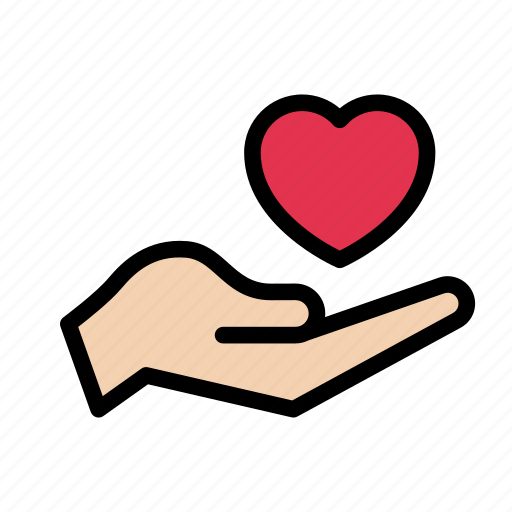 Care, hand, love, protection, secure icon - Download on Iconfinder