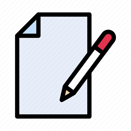 Contract, document, edit, file, write icon - Download on Iconfinder