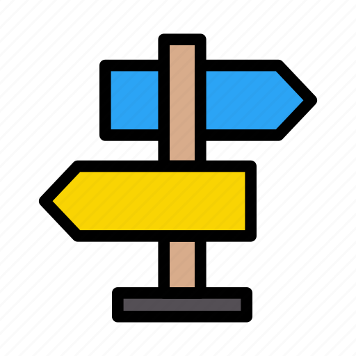 Arrow, board, direction, pointer, sign icon - Download on Iconfinder