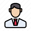 avatar, businessman, employee, profile, user