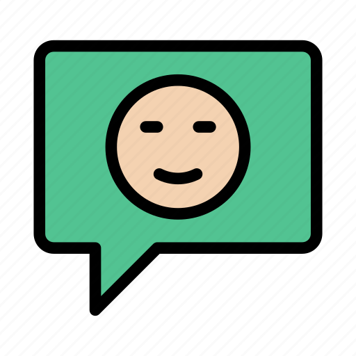 Feedback, message, reaction, review, smiley icon - Download on Iconfinder