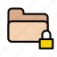 archive, folder, lock, protection, security 