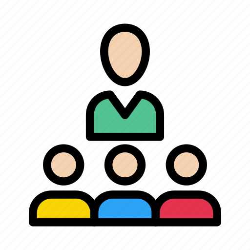 Conference, group, leader, meeting, team icon - Download on Iconfinder