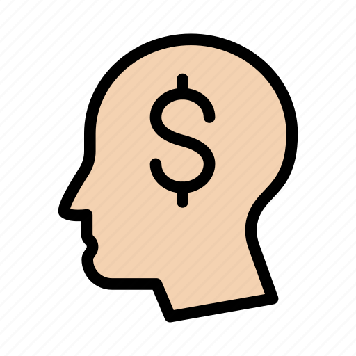 Business, dollar, face, head, mind icon - Download on Iconfinder