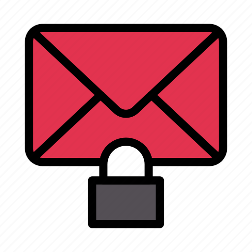 Email, lock, private, protection, secure icon - Download on Iconfinder