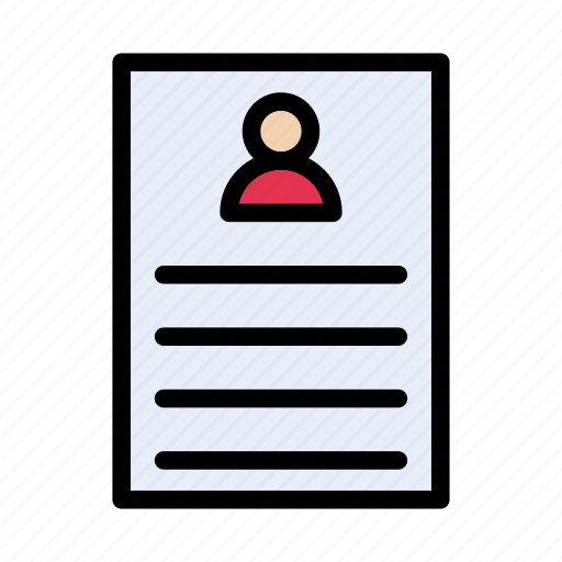 Cv, document, job, recruitment, resume icon - Download on Iconfinder