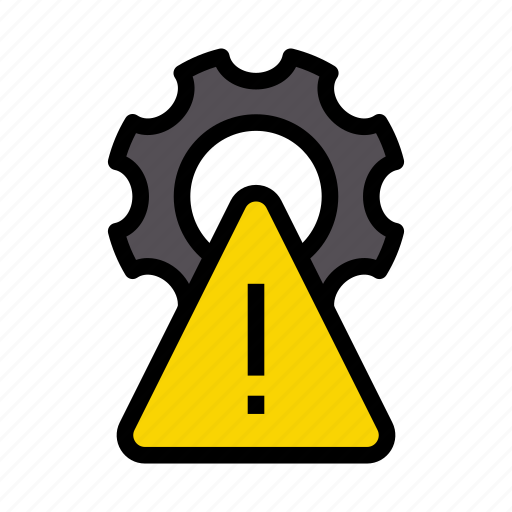 Alert, error, exclamation, setting, warning icon - Download on Iconfinder
