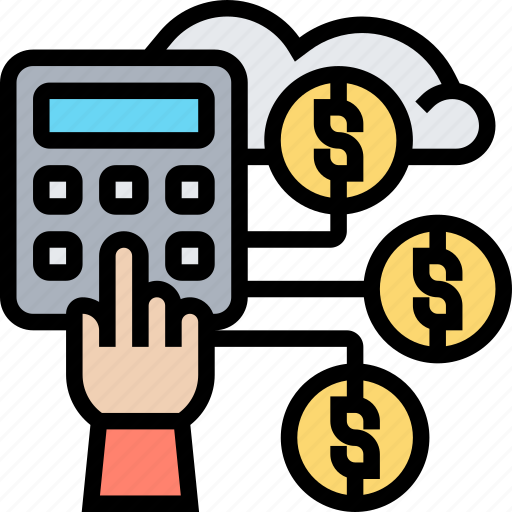 Accounting, calculator, expense, money, financial icon - Download on Iconfinder
